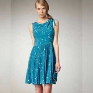Kate Spade Silk Melody Dress in Blue